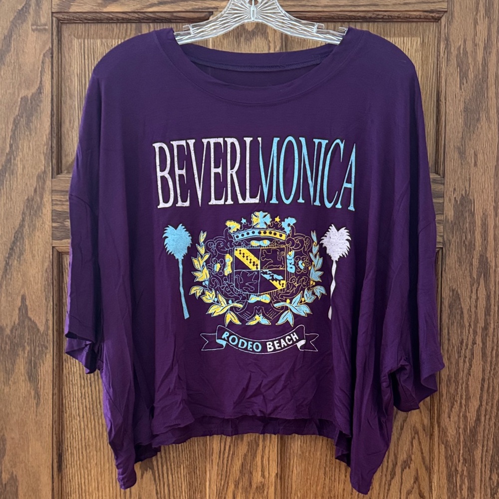 Purple Graphic Women's Tee